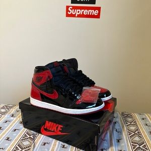 Jordan 1 Patent Bred Size 8